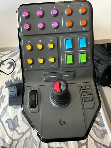 Driving Simulator Logitech G Saitek Sim Wheel Controller with Pedals (Good Condition)