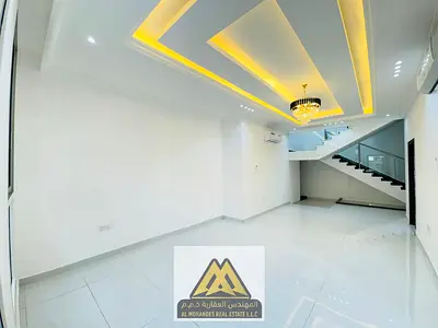 Luxury modern villa | Al Yasmin | For annual rent | Excellent spaces and super deluxe finishing