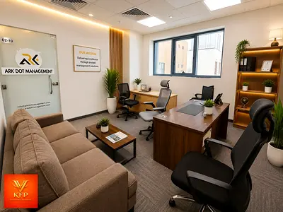 0FFICE AVAILABLE WITH SEPRATE EJARI PRIME L0CATI0N WITH NICE VIEW READY T0 M0VE