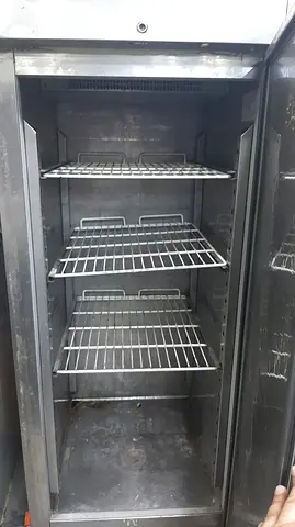 Commercial Stainless Steel Upright Refrigerator/Freezer - Single Door, Used