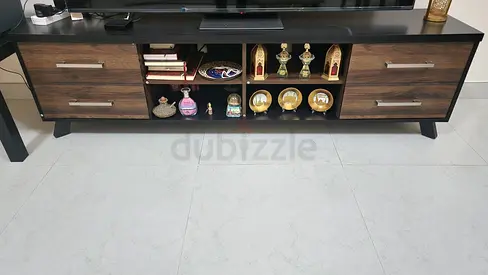 Wooden TV Unit / Entertainment Cabinet with Storage Drawers