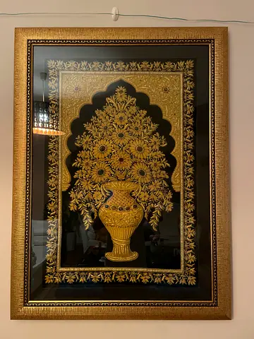 24k Gold Threaded Prosperity Tree
