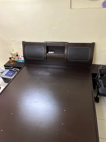 Queen size bed for sale with big storage