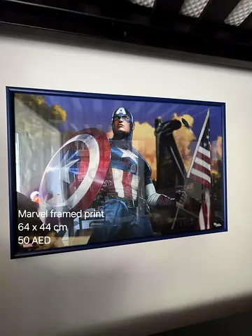 Marvel framed print