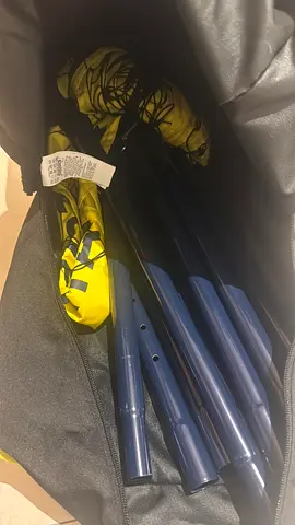 Volleyballs net Poles and Carry Bag