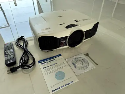 Epson 5020 UB 3D projector and 120 in Fixed Frame Screen