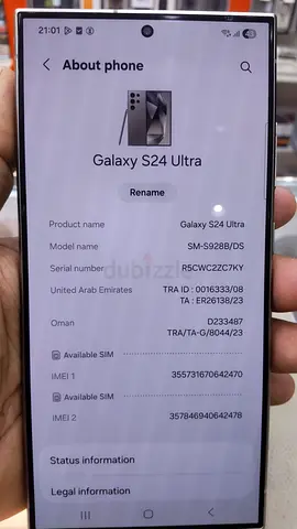 Samsung Galaxy S24 Ultra 512gb tra