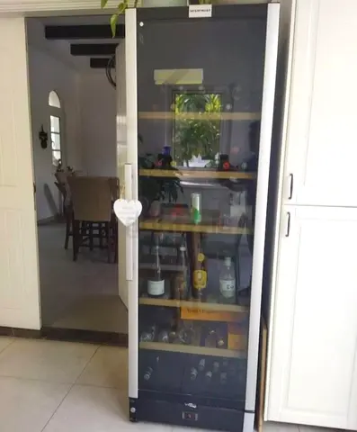 Vestforest wine fridge dual temperature 197 bottles slightly used