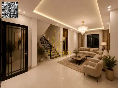 Townhouse for sale two floors and roof luxury finishing registration fees included prime location n