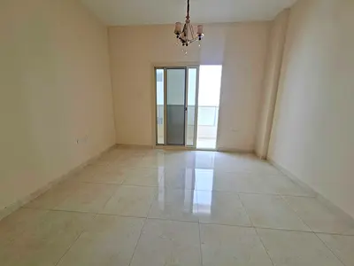 Cheapest Offer 1bhk 2 washroom with belcony in 35 aljada out side sharaj