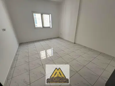 شقة غرفة وصالة بمساحة كبيرة جداً للإيجار السنوي في الراشدية 2 عجمان بالقرب من أبراج الفالكون بتسهيلات تصل إلى 6 دفعات