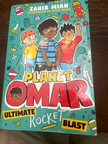 Planet Omar: Ultimate Rocket Blast (Zahid Khan) - Kids Illustrated Book