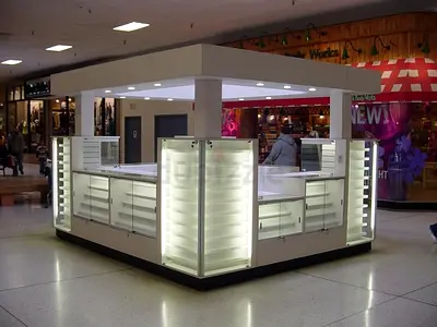 Modern Retail Mall Kiosk