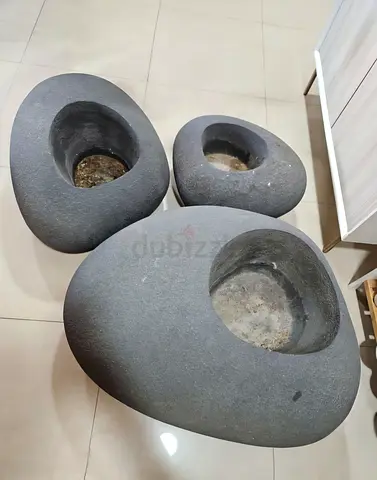 Stone-Shaped Flower Pots for Sale