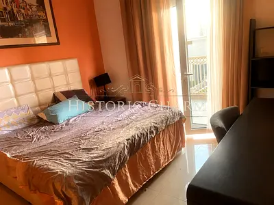 Furnished 1BR | Suburbia Tower 2 | Balcony with Garden View