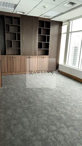 Higher Floor | Fitted with Glass Partitions | Burj Khalifa & Canal View