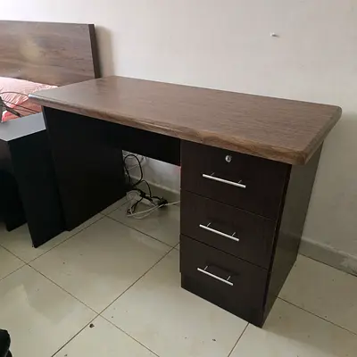 Desk with drawers