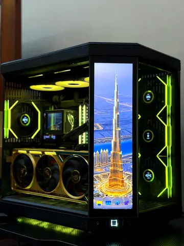 Rtx 5090 dhahab + ultra 9 full high end pc