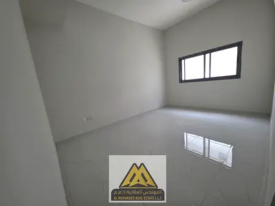One-bedroom apartment with living room in Al Jurf Industrial 3, second occupant. Large space, balcony, master room, prime location close to services.