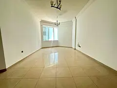 Annual rental in Al Taawun one bedroom apartment with balcony and built in wardrobes in a tower with