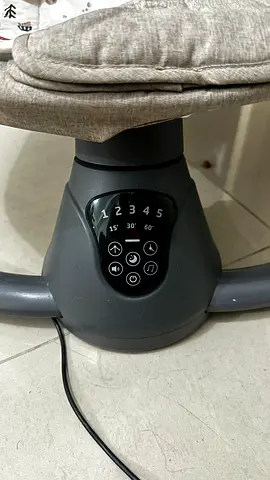 Electric Baby Swing/Rocker with Timer and Multiple Speeds - Good Condition