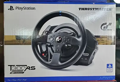 Thrustmaster T300 RS GT - High-Performance Racing Wheel and Pedal Set with Force Feedback for PC, PS