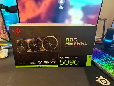 asus rog astral rtx 5090 black oc