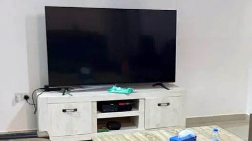Tv table with storage