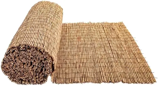 Natural Bamboo Roll - Outdoor Privacy Screen-6 meter used good condition