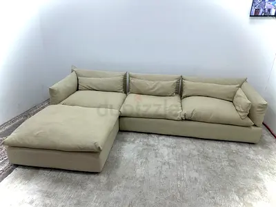 Looks great condition marina home lshape sofa