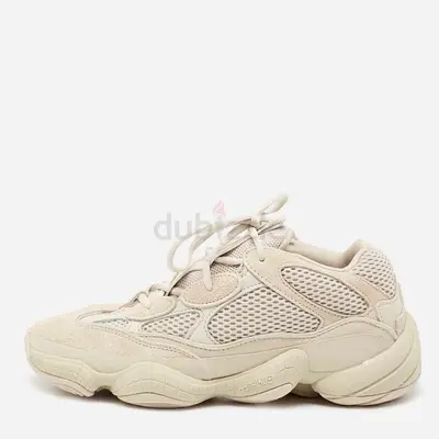 Yeezy x Adidas Off White Mesh And Suede 500 Blush Sneakers Size 42