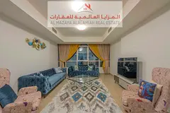 Full Sea View | Luxury 2BR for Annual Rent in Al Beach Tower 2, Al Mamzar | Free Parking Included