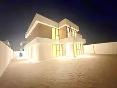 Brand-new three BHK villa garden city made room storeroom driver room with balcony Garden City Sharj