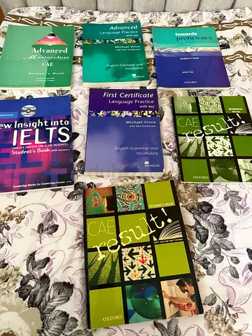 Collection of Cambridge English and IELTS Prep Books
