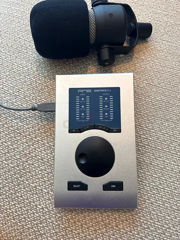 RME Babyface Pro + Rode Podmic + Cables | Pro Audio Setup