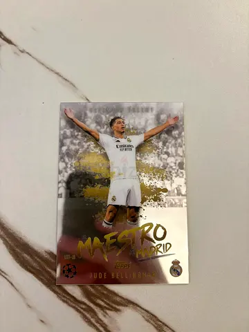 Topps match attax 24/25 el maestro de Madrid ultra rare card