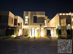 Own your luxury two-story villa in Ajman, fully furnished with electricity, water, and air conditio
