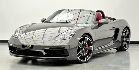 2025 Porsche 718 Boxster GTS 4.0 Cabriolet, May/2027 Porsche Warranty, FSH, GCC