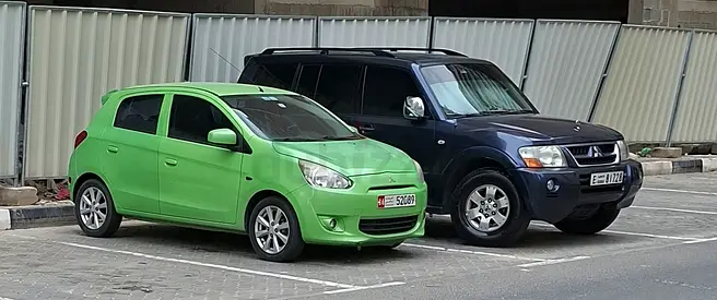 Mitsubishi Mirage ES 2014 GCC Specs