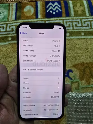 iPhone 12 - 64GB, Good Working Condition