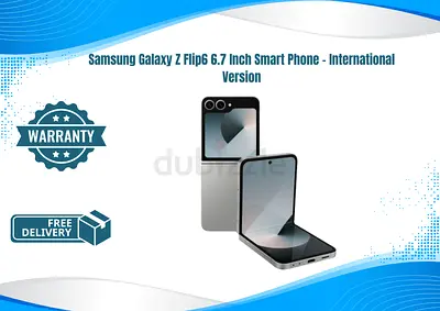 Samsung Galaxy Z Flip 6 6.7 Inch Smart Phone - International Version