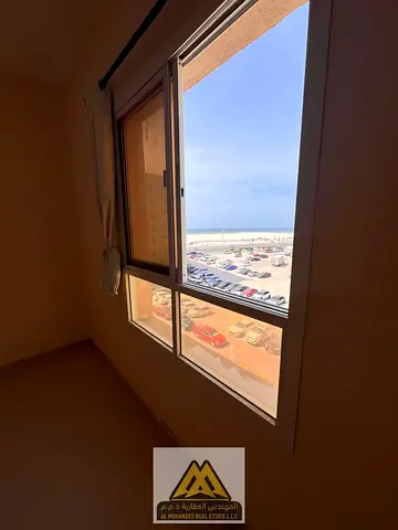 Sea View | Prime Location on Ajman Corniche | Second Row from Corniche | Master Bedroom | Comfortable Layout | Ground Parking Available