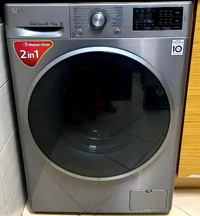 LG Latest 2in1 8kg Washer/5kg Dryer Combo+FREE DELIVERY(Sound-less)!!! Washing Machine For Sale!!!