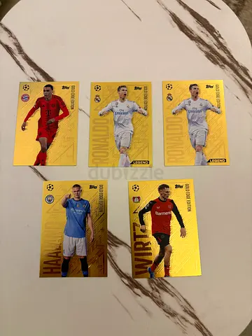 Gold Edition topps match attax Trading Cards 24/25