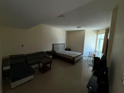 Furnished studio apartment for rent in Horizon Tower, Ajman | Fully furnished | Prime location | 23,000 AED