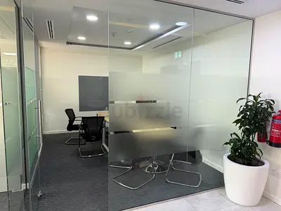 Glass partition