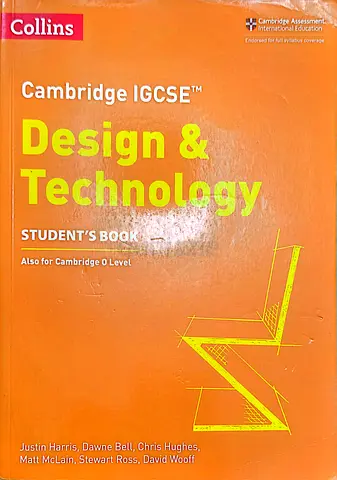Cambridge IGCSE Design Technology student books