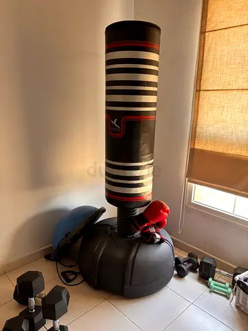 Freestanding Punching Bag with Weighted Base  - Good Condition