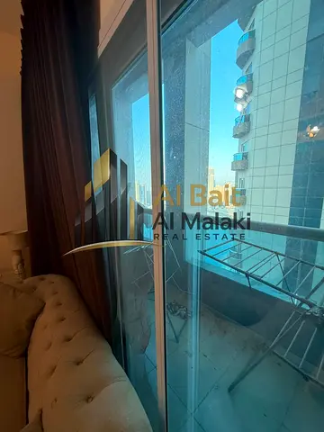 Apartment for rent | 2 bedrooms and a living room | 2 bathrooms | Balcony with sea view | Direct access to Dubai exit