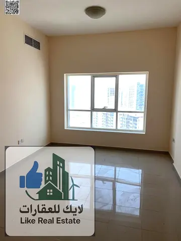 للبيع شقة غرفة وصالة في أبراج لؤلؤة عجمان بموقع مميز وإطلالة مفتوحة على كامل إمارة عجمان